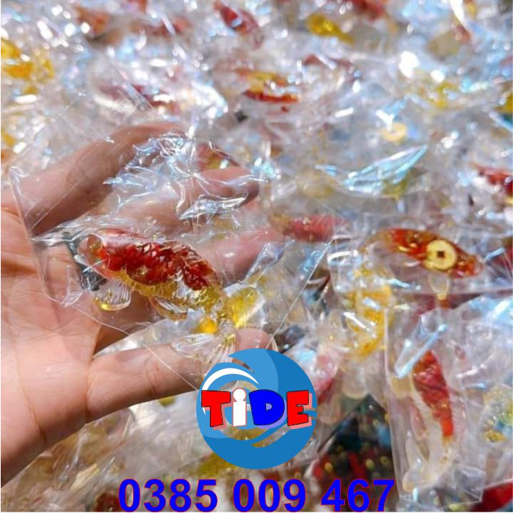 Set 10/8/6/3 mô hình Cá chép Nhật đá thạch anh thả bát nước thần tài – Koi phong thủy nhiều màu sắc