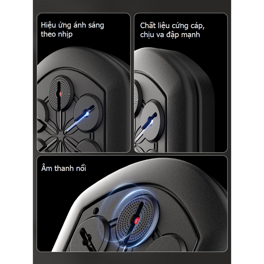 Máy đấm bốc âm nhạc thông minh boxing music bluetooth thế hệ mới 2023