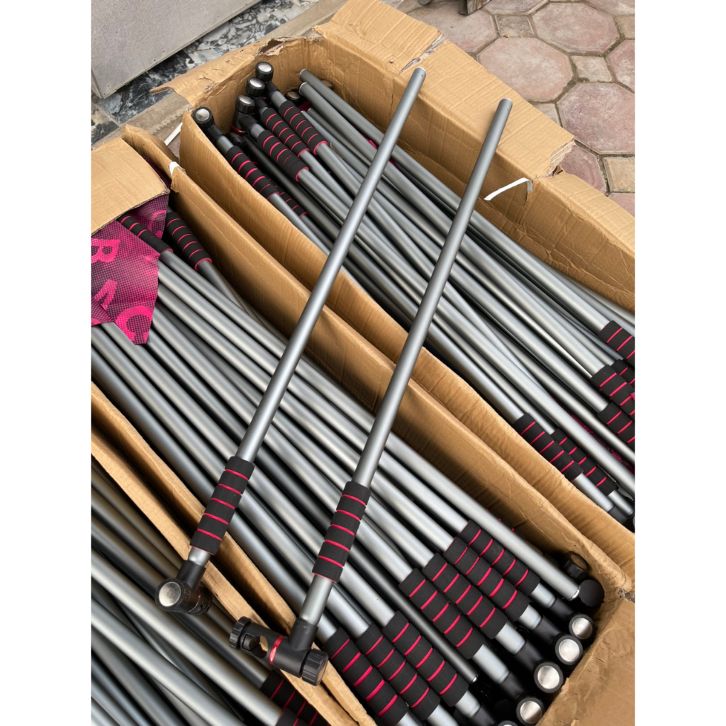 Cán ô xoay 360 độ thân to 25MM thép dầy cứng cáp dài 98cm