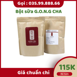 [ Bán sỉ ]Bột sữa túi giấy pha trà sữa G.0.N.G CH.A 1kg BÉO NGẬY ĐẬM VỊ SỮA đài loan đặc biệt binbaoli