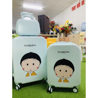 Giảm 50% Combo vali set cute ( 20/24 cốp nhỏ)