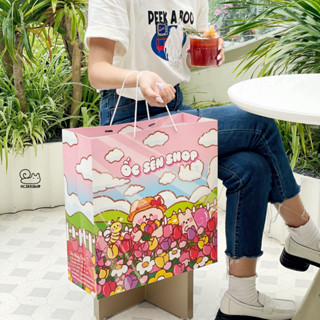 Túi đựng quà Ốc Sên tự thiết kế 3 Size