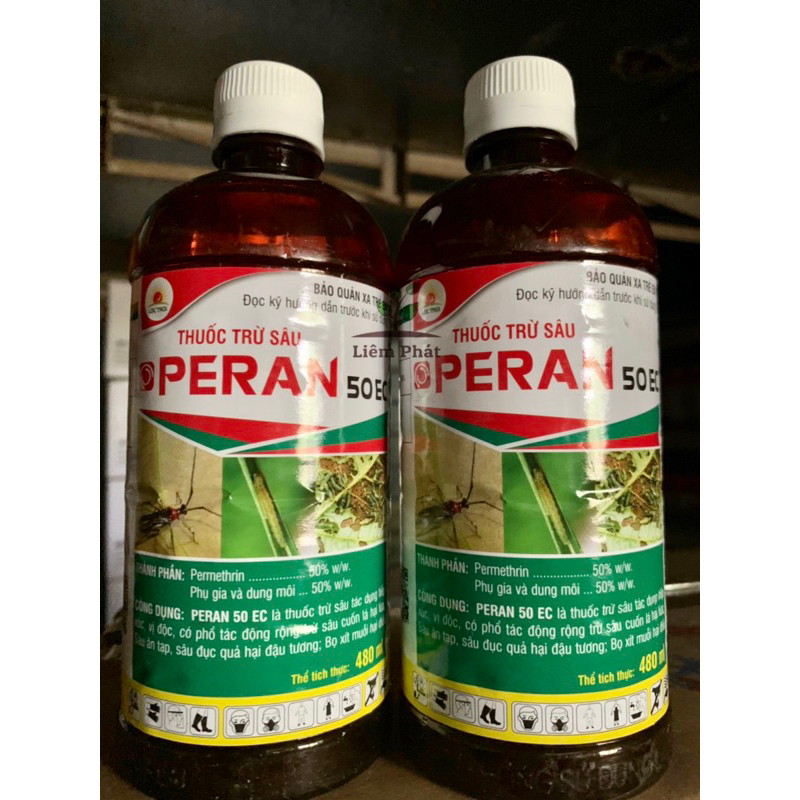 Peran 50EC phòng sâu đục thân, bọ xít muỗi của tập đoàn lộc trời chai 500ml
