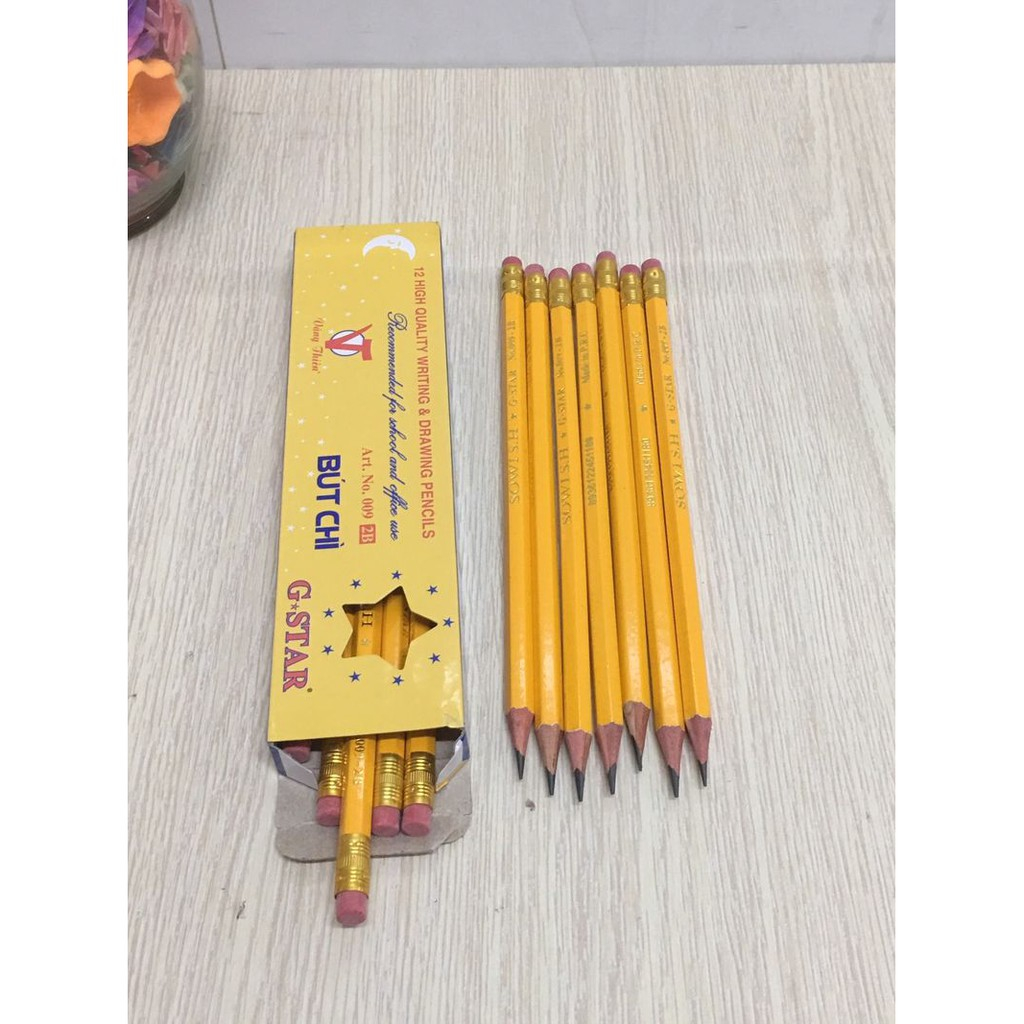 Bút chì gỗ 2B Gstar 009,