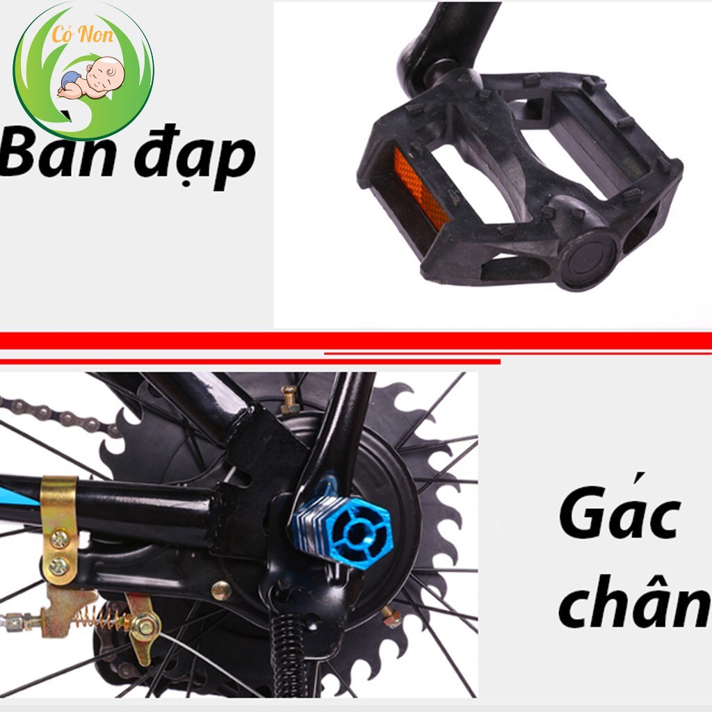 Xe Đạp Dáng Thể Thao cho bé TRAI: SIZE 20-22-24