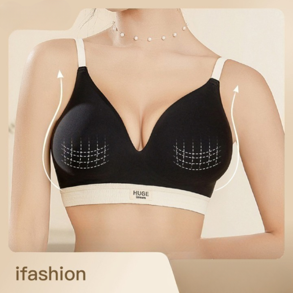 Áo ngực nữ không gọng đệm mút mỏng ôm ngực vận động thoải mái chống chảy xệ DEVARI A454