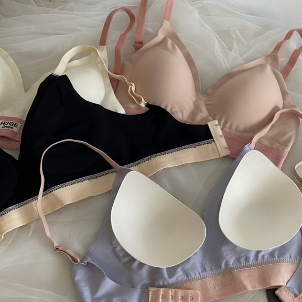 Áo ngực nữ không gọng đệm mút mỏng ôm ngực vận động thoải mái chống chảy xệ DEVARI A454