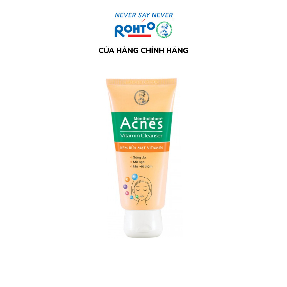 [QUÀ TẶNG] Kem rửa mặt vitamin Acnes Cleanser 50g