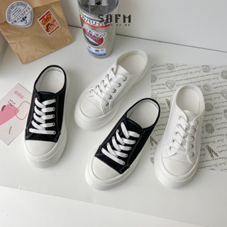 Giày sục nữ tăng chiều cao độn đế hàng Quảng Châu chất liệu vải canvas thể thao thoáng khí, đế cao su non đi rất êm chân