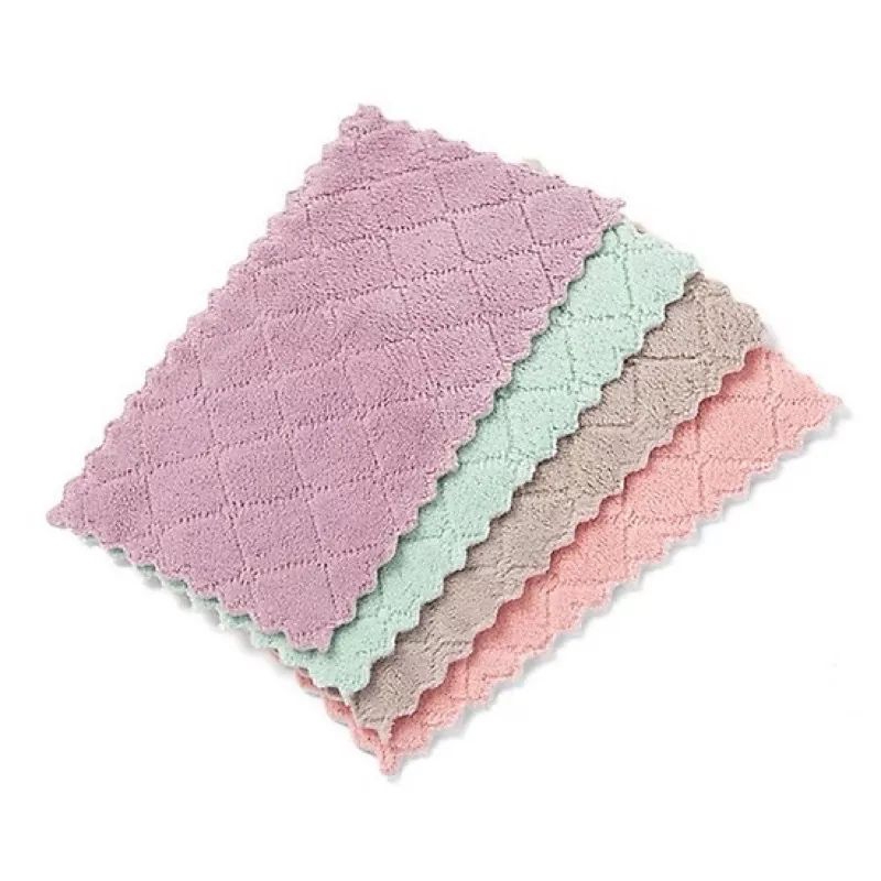 Bộ 10 khăn lau đa năng 2 mặt siêu thấm nước cho nhà bếp