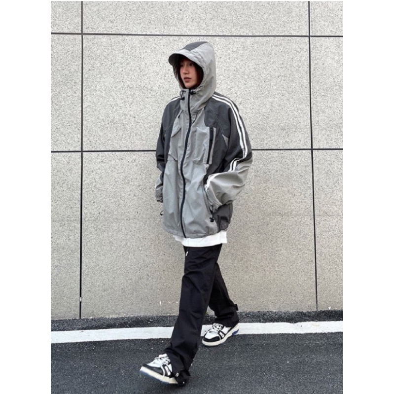 ÁO KHOÁC DÙ 2 LỚP KẾT HỢP HAI TÚI CÓ NÓNTRƯỚC CÁ TÍNH NĂNG ĐỘNG TPP FASHION 10