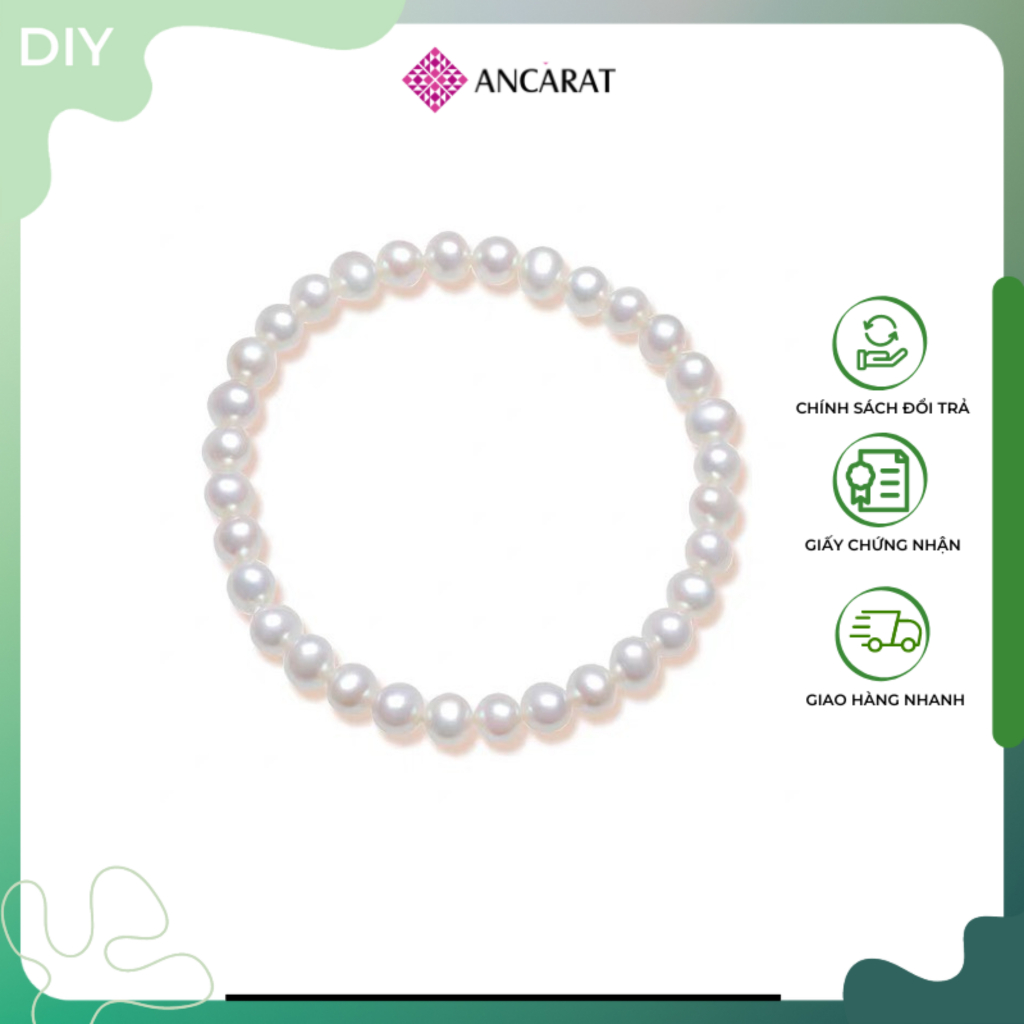 Vòng tay Ngọc Trai thiên nhiên 1A ANCARAT VT21