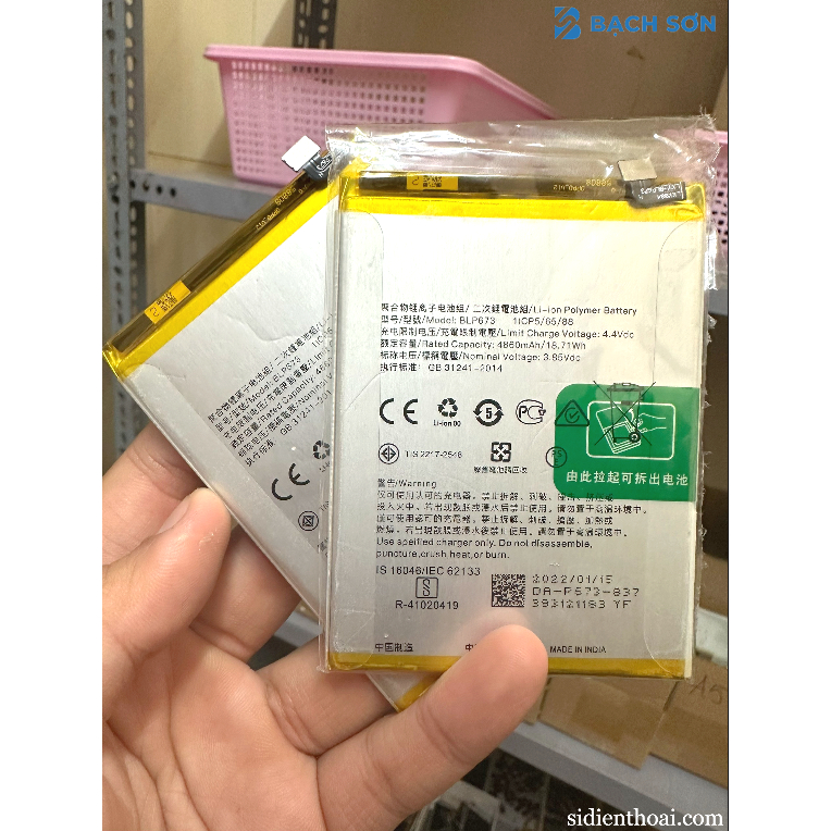 Pin điện thoại Oppo A3S zin