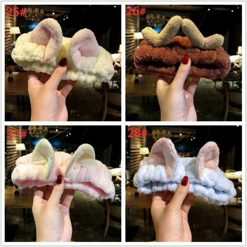 Ô dù chống tia uv 8 nan không tự động tặng băng đô siêu cute