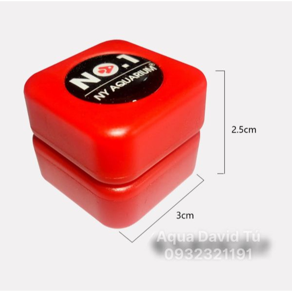 Nam châm mini NO.1 cọ bể cá cảnh Dễ dàng đánh bay rêu,tảo bám thành bể