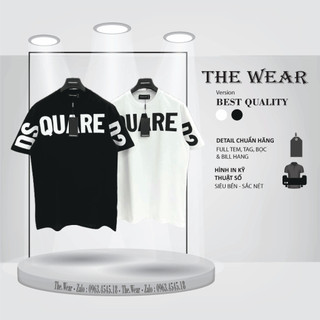 Áo thun, phông dsquared2 big logo vải cotton 100%