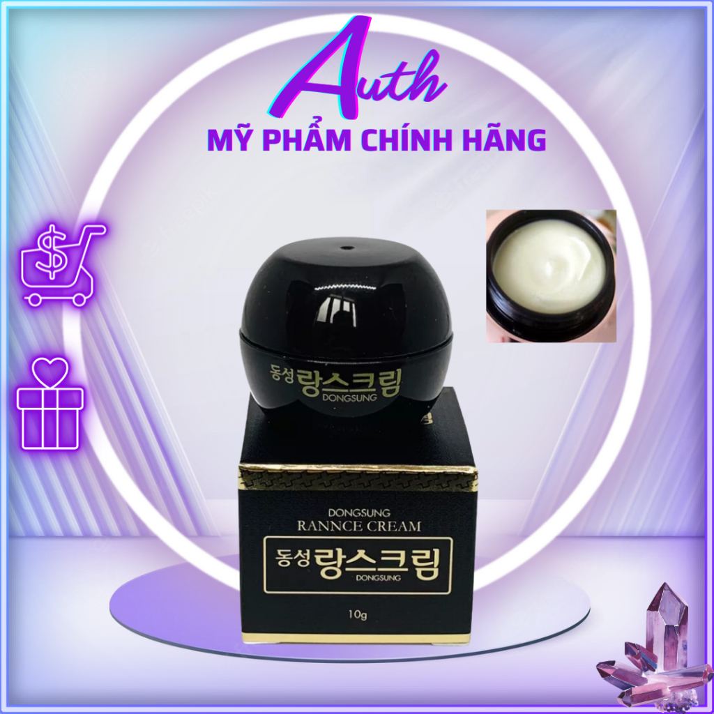 Kem dưỡng ẩm, giảm thâm nám, tàn nhang và mờ thâm cao cấp DongSung Rannce Cream 10g