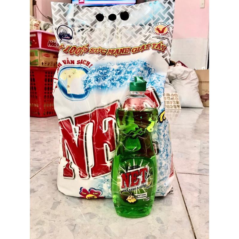 Bột giặt Net extra 5.5kg tặng NRC Net