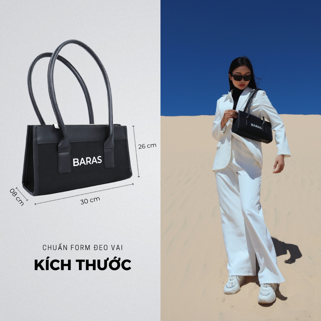 Túi xách nữ Canvas Lexa Handbag - BARAS VIETNAM