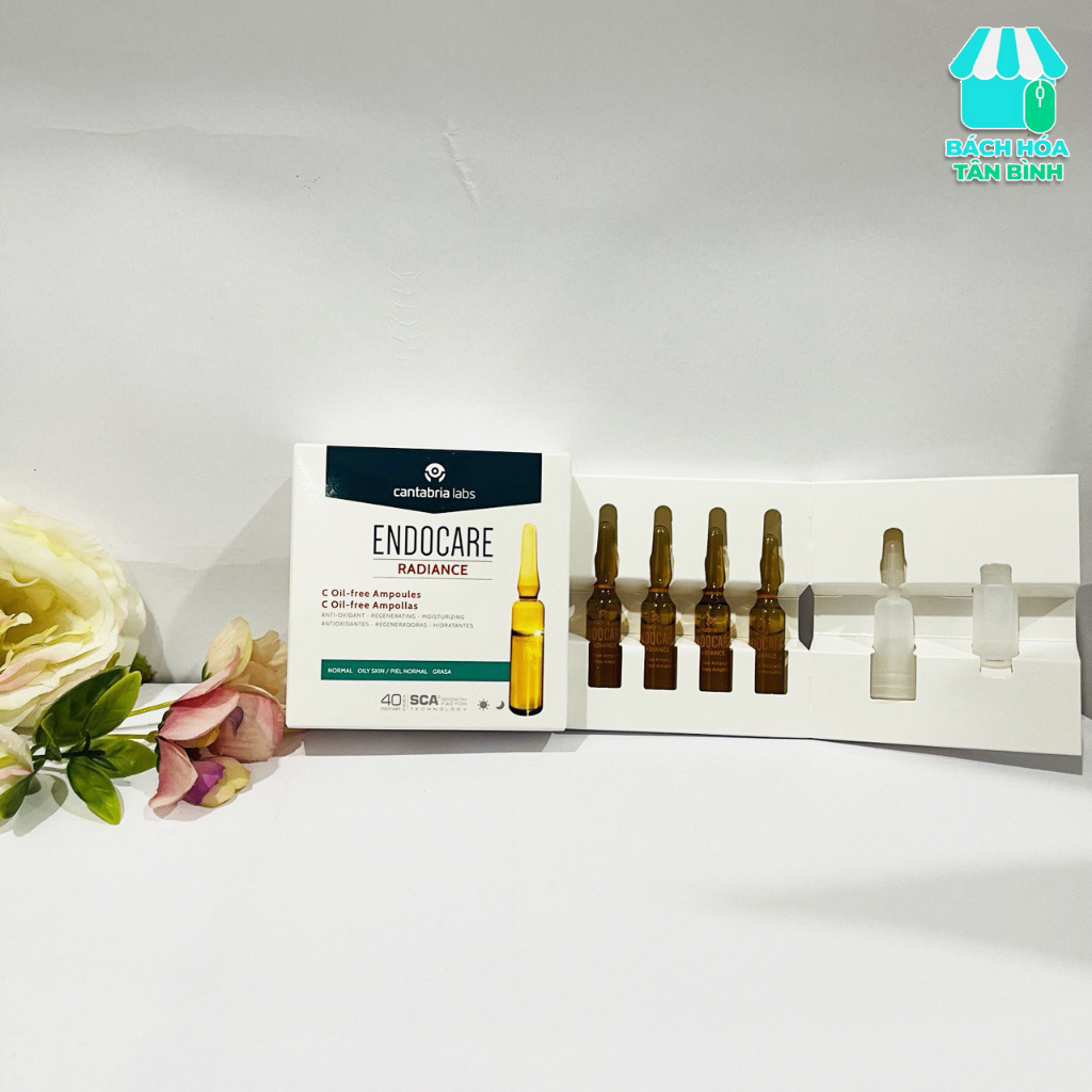 END0CARE Radiance C Oil Free Ampoules - Tinh chất dưỡng ẩm làm săn chắc và phục hồi da