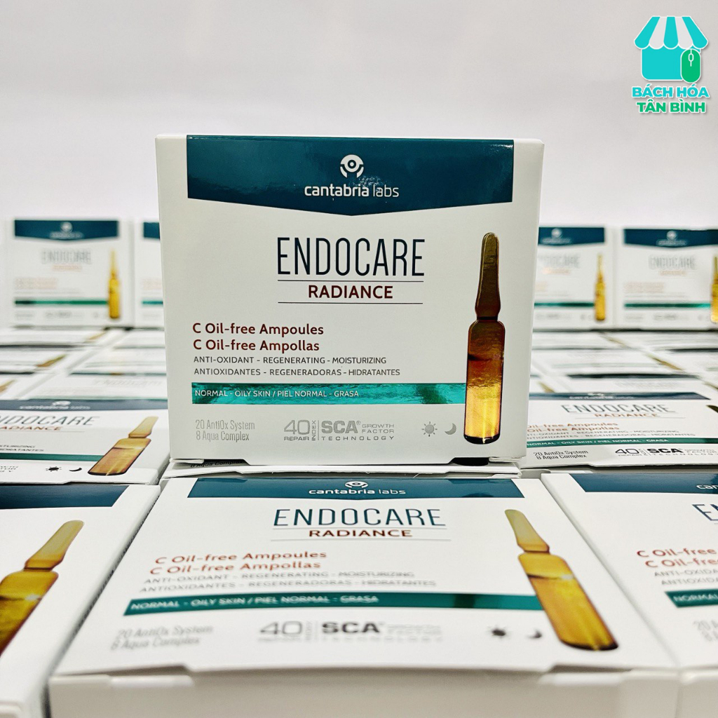 END0CARE Radiance C Oil Free Ampoules - Tinh chất dưỡng ẩm làm săn chắc và phục hồi da