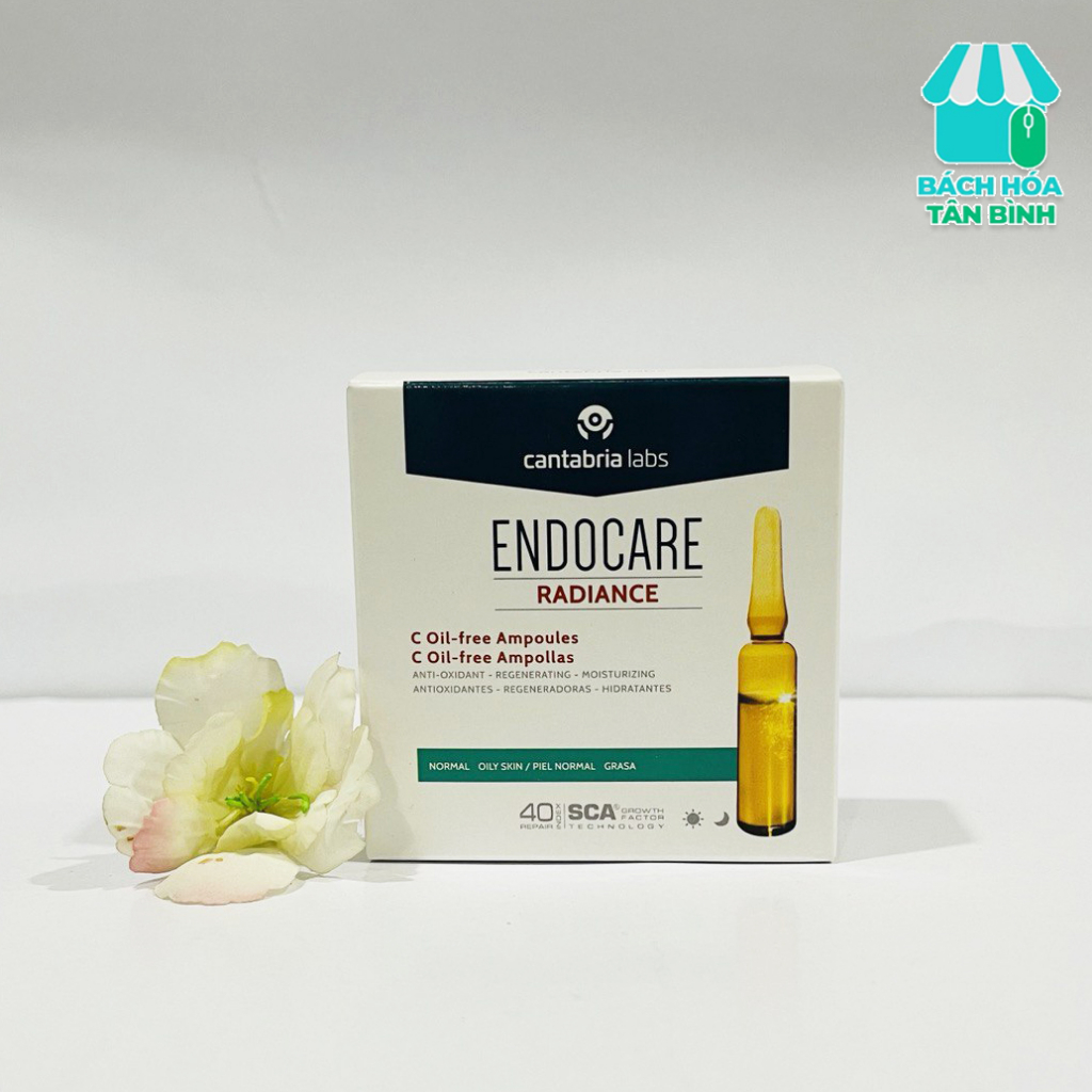 END0CARE Radiance C Oil Free Ampoules - Tinh chất dưỡng ẩm làm săn chắc và phục hồi da