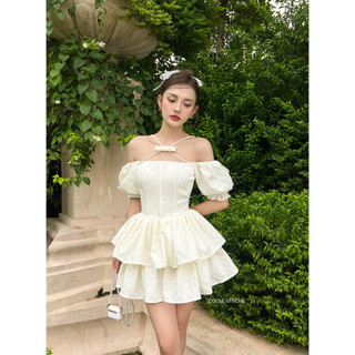 Váy 2 tầng tay phồng công chúa PALLET DRESS - COQUI