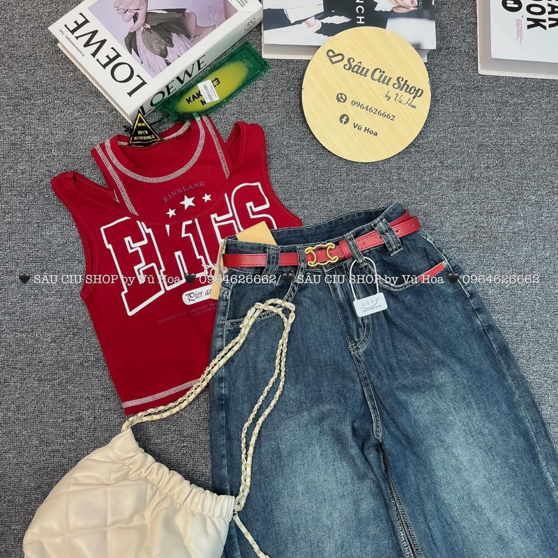 Quần jeans dáng bagy thụng hàng QC + tặng kèm betl đổ ảnh thật - hàng sẵn