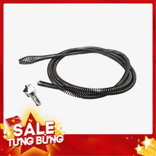 Dây thông cống phi 10 ,đầu thông lò xo