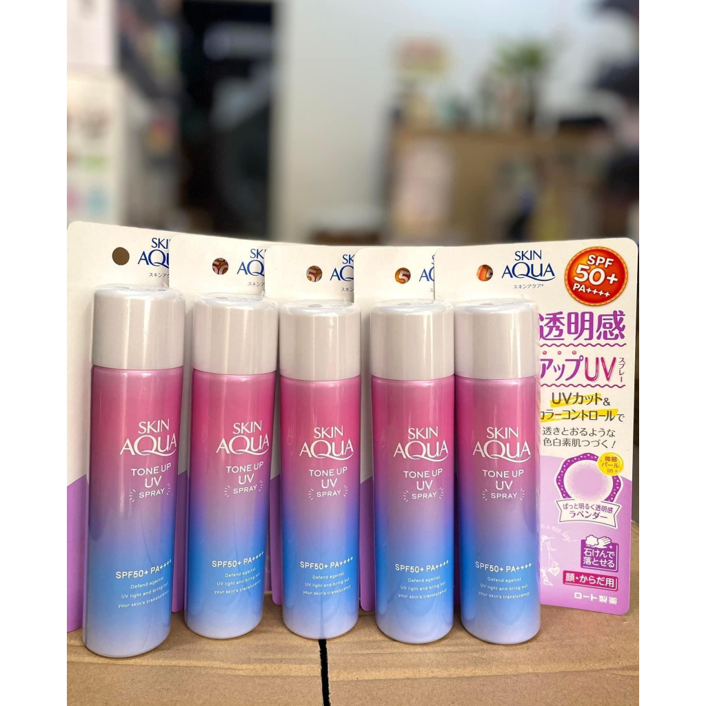 Kem chống nắng Skin Aqua kem chống nắng nâng tông Skin Aqua SPF50+ PA++++