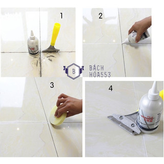 Lọ sơn kẻ chỉ gạch Tile Reform 280ml