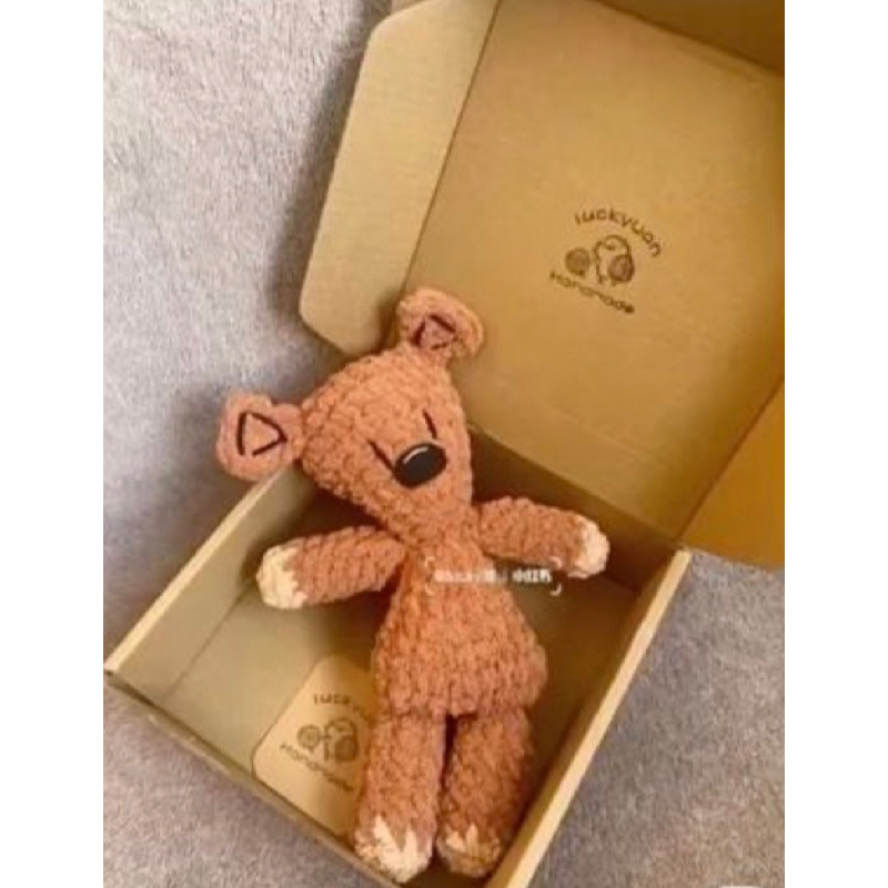 Gấu Mr.Bean( Móc Len )