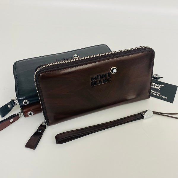 Ví nam dài cầm tay, clutch nam da cao cấp, bóp da vân chìm kèm dây cầm tay, 3 màu chống nước, bảo hành 12 tháng 010