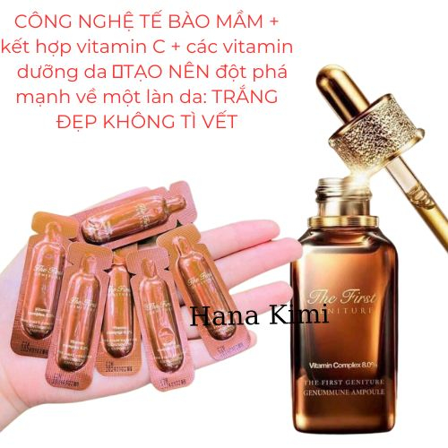 30 Gói tinh chất chống oxy hoá dịu da Ohui The First Vitamin Complex 8.0%