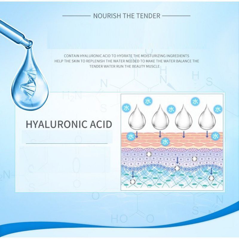 Serum Bioaqua 100ml Hyaluronic Acid Siêu Cấp Ẩm Dưỡng Da Trắng Sáng Căng Bóng, Giảm Thâm Sạm Nám, Giúp Thủ Nhỏ LCL