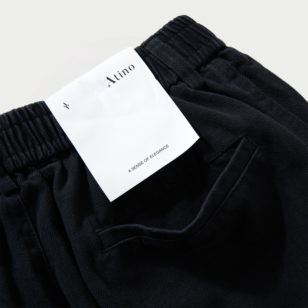 Quần Short Nam Trơn ATINO Chất Liệu 100% Cotton Cao Cấp Dáng Trẻ Trung Form Regular QS3.1670