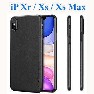 Ốp lưng điện thoại Memumi Slim chất liệu nhựa PP siêu mỏng 0.33mm, chống bám vân tay dành cho iP Xr / X / Xs / Xs Max
