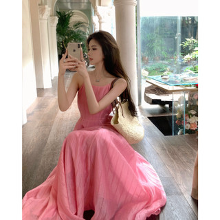 Váy hồng Pinky hở lưng