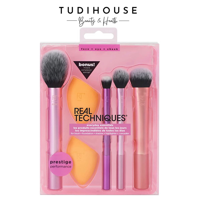 Bộ cọ trang điểm Real Techniques Everyday Esentials