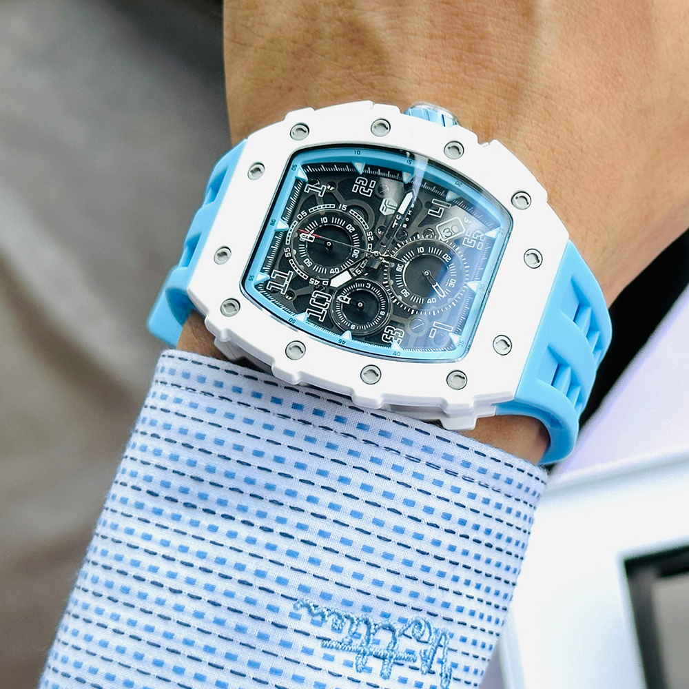 ĐỒNG HỒ NAM TSAR BOMBA BABY BLUE TB8204