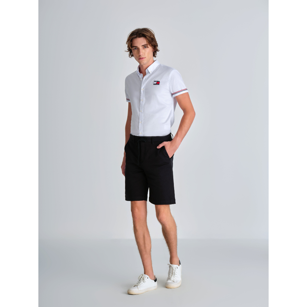 Beverly Hills Polo Club - Áo sơ mi ngắn tay Nam Slim Fit WT Trắng- CMSSS23TL001