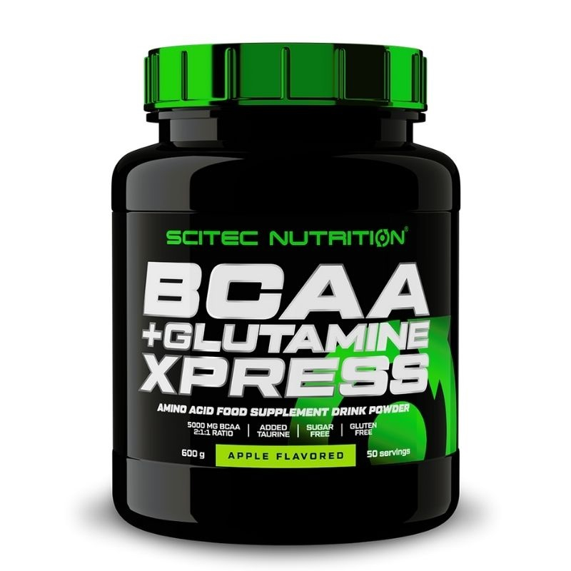 BCAA | BCAA Glutamine Xpress Scitec | Phục Hồi Cơ Bắp Chống Dị Hoá Cơ 600G - Chính Hãng