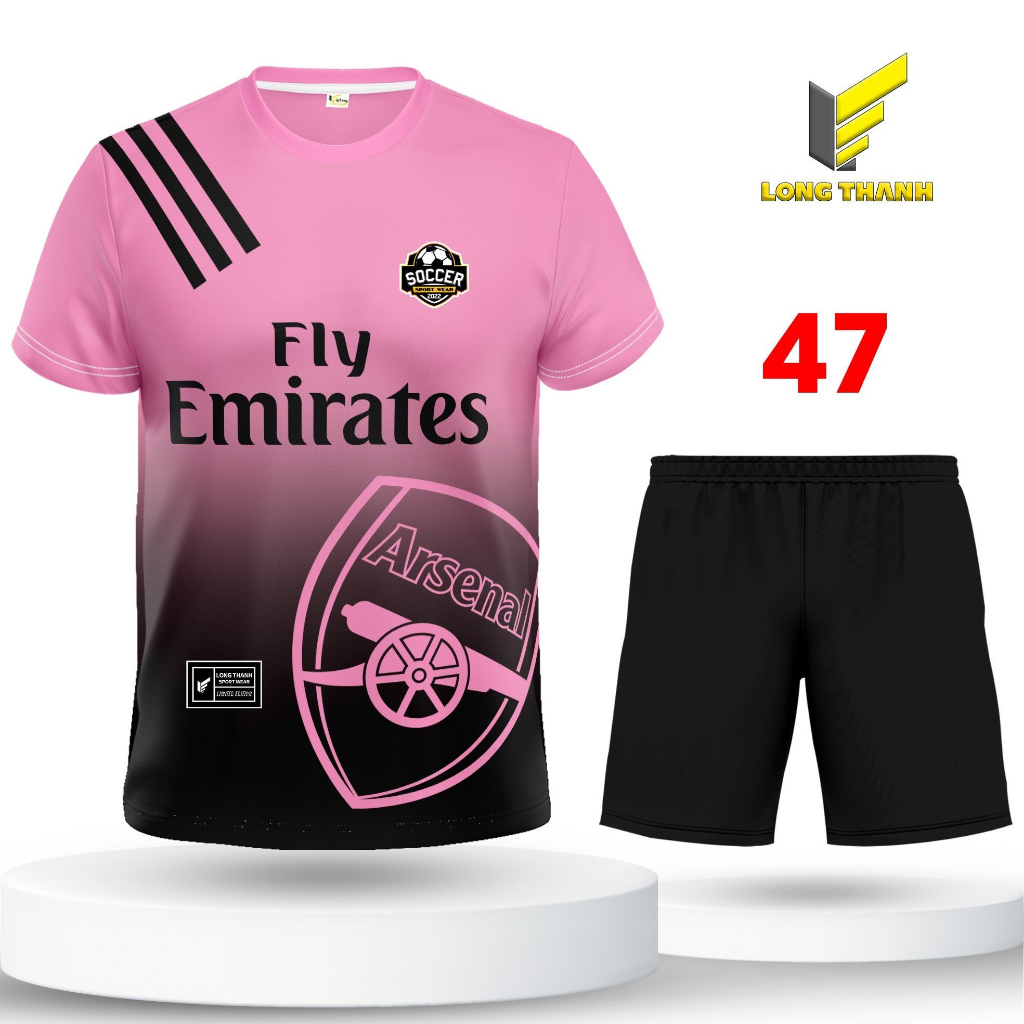 Bộ quần áo thể thao câu lạc bộ Arsenal - Long Thanh Sport - M47