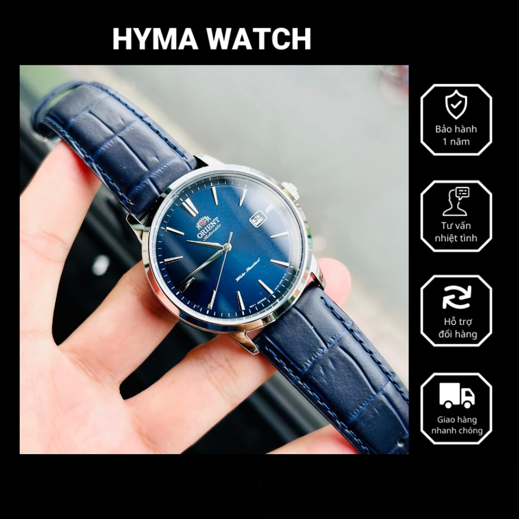 Đồng hồ Nam dây da Orient Symphony RA-AC0F06L10B máy Automatic Bảo hành 2 năm Hyma Watch