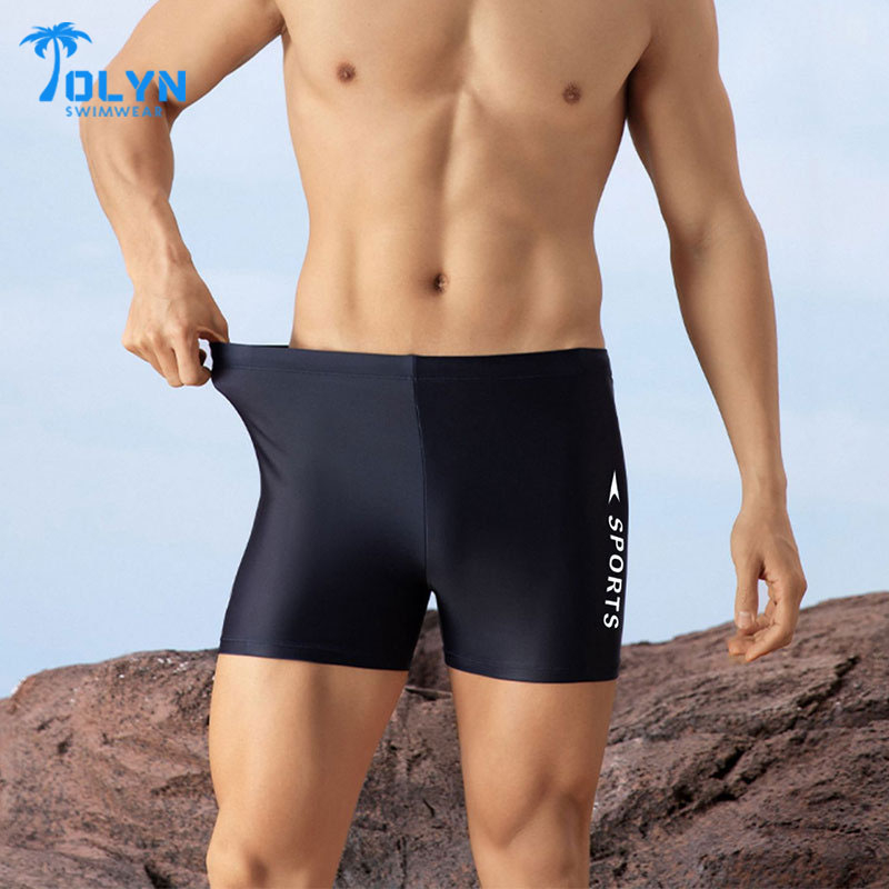 Quần bơi thể thao nam cao cấp, quần đùi đi biển nam dáng ngắn boxer khỏe khoắn nhanh khô thoáng khí TOLYN KP059