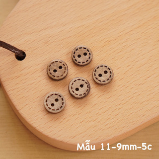 Cúc Gỗ Vintage [Len Lẻn Lèn Len Shop]