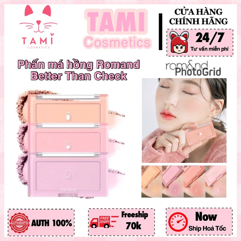 Phấn Má Hồng Romand Better Than Cheek