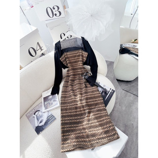 SP019829 ĐẦM 2S KÈM KHOÁC