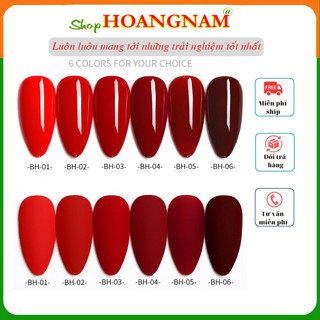 Sơn gel As chai 15ml chăm sóc trang trí móng làm nail mi shop Hoangnam