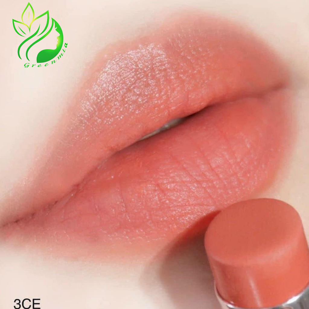 Son Thỏi 3CE Blur Matte Lipstick Apricot Filter Tông Màu Cam San Hô 4g Mịn Lì Mờ Ảo Nhẹ Tênh